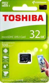 Thẻ nhớ Class 10 Micro SD Toshiba 32GB