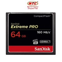 Thẻ nhớ Compact Flash (CF) SanDisk Extreme Pro 1067X 64GB 160MB/s (Đen)