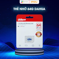 Thẻ Nhớ Dahua 64GB Tốc Độ Cao,Chuyên Dụng Cho Camera Wifi, Camera Hành Trình, Điện Thoại, Thiết Bị Điện Tử Chính Hãng