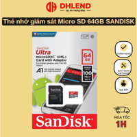 Thẻ nhớ giám sát Micro SD 64GB SANDISK