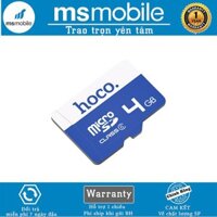 THẺ NHỚ HOCO TF TỐC ĐỘ CAO MICRO-SD 4GB 8GB 364GB (75MB/SEC) - PHÂN PHỐI [CHÍNH HÃNG] [GIÁ BÁN SỈ]