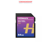 Thẻ Nhớ Homan UHS-II SD Card ( V90 ) 64/128GB – Hàng Chính Hãng