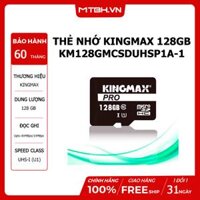 THẺ NHỚ KINGMAX 128GB MICRO SD CARD - KM128GMCSDUHSP1A-1