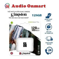Thẻ Nhớ Kingston 128GB / 64GB MicroSD Select Pls 100R Class 10 SDCS2/128GBSP (Không adapter)