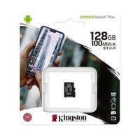 THẺ NHỚ KINGSTON 128GB MICROSD SELECT PLS 100R CLASS 10 (KHÔNG ADAPTER)