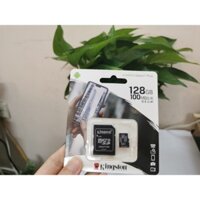 Thẻ nhớ Kingston 128GB microSDXC Canvas Select 100R CL10 UHS-I Card+SD Adapter_SDCS/128GB