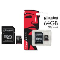 Thẻ nhớ Kingston 64GB Micro SD Class 10