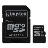 Thẻ nhớ Kingston MicroSD 16GB Class 10 UHS-I có Adapter SD (Tốc Độ Đọc 80 MB/s)