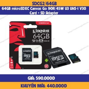 Thẻ nhớ Kingston SDCG2/64GB