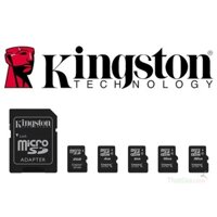 Thẻ nhớ Kingston 128GB/64GB/32GB/16GB - KINGSTON MicroSD Class10 – CHÍNH HÃNG – Bảo hành 5 năm