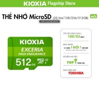 Thẻ nhớ KIOXIA MicroSD 4K camera hành động [ MicroSD Exceria High Endurance / MicroSD Exceria Plus ] - Hàng Chính Hãng