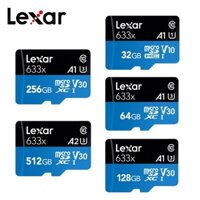 Thẻ Nhớ lexar 633x 512gb 256gb 128gb 64gb sdxc micro sd 32gb sdhc 95m - 100m / s tf Cho gopro / dji / nintendo / Điện Thoại Thông Minh