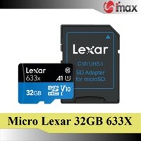 Thẻ nhớ Lexar Micro SDHC 633X 32GB (95MB/s)