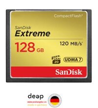 Thẻ nhớ máy ảnh 128GB SanDisk CF Extreme SDCFXSB-128G-G46 DEEP47 www.yeuhangduc.vn sẵn sàng cho bạn