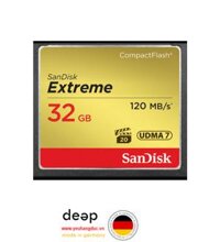 Thẻ nhớ máy ảnh 32GB SanDisk CF Extreme SDCFXSB-032G-G46 DEEP47 www.yeuhangduc.vn sẵn sàng cho bạn