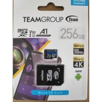 thẻ nhớ máy ảnh, camera, điện thoại 256G Micro SD TeamGroup