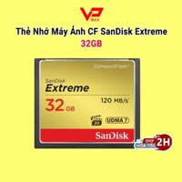 Thẻ Nhớ máy ảnh CF (CompactFlash) 32GB 64GB SanDisk Extreme 800X~120MB/s - VP MAX