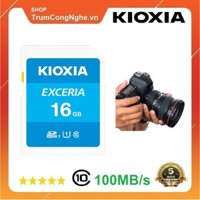 Thẻ Nhớ Máy Ảnh SDHC 16GB Kioxia Exceri Class10 100MB/s Tốc Độ Cao