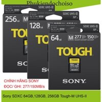 Thẻ nhớ máy ảnh SDXC Sony Tough M 64GB 277/150MB/s