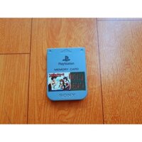 Thẻ nhớ Memory Card PS1 zin có sẵn tệp lưu Winning eleven 3 final siêu cấp