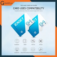 Thẻ nhớ micro 64Gb ET-T1 EAGET Class 10 80Mb/s chính hãng ĐCN286