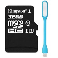 Thẻ Nhớ Micro Kingston SDHC10SDC10-32GB Class 10 - Hàng chính hãng  Tặng đèn led