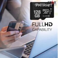 Thẻ nhớ Micro SD 128GB Patriot LX Series C10 chuyên dùng ghi hình cho camera IP B