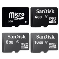 Thẻ Nhớ Micro SD 2GB / 4GB / 8GB / 16GB / 32GB - Giá Rẻ. Bảo hành 6 tháng