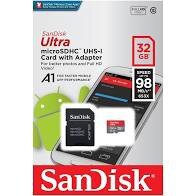 THẺ NHỚ MICRO SD 32GB HIỆU SANDISK TỐC ĐỘ CLASS 10