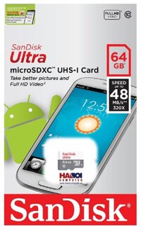 Thẻ nhớ Micro SD 64 GB SanDisk