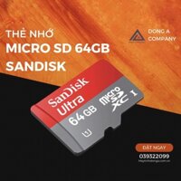 Thẻ nhớ Micro SD 64 GB Sandisk