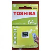 Thẻ Nhớ Micro Sd 64g Toshiba Box Xanh 100mb