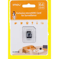 Thẻ Nhớ Micro SD 64GB, 128GB IMOU, Lưu Trữ Cho Camera - Speed 80MB/s - Hàng Chính Hãng - Bảo Hành IMOU