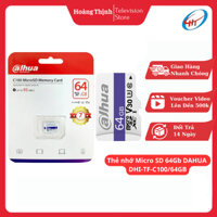 Thẻ nhớ Micro SD 64Gb DAHUA DHI-TF-C100/64GB Chuyên Dùng Cho Camera, Máy Ảnh - Hàng Chính Hãng