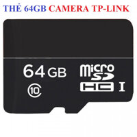 Thẻ nhớ Micro SD 64Gb lắp cho Camera Wifi TP-Link Tapo C200 / C210 Full HD 1080P 360 độ Giám Sát An Ninh