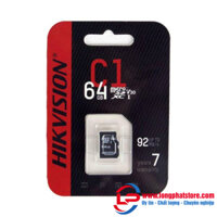 Thẻ nhớ Micro SD 64GB HIKVISION HS-TF-C1(STD)/64G