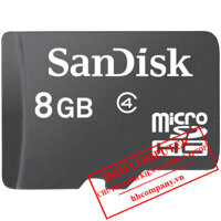 Thẻ Nhớ Micro SD 8GB (Sandisk TRAY)