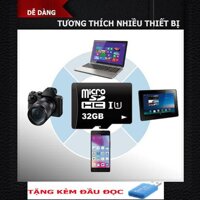 Thẻ nhớ Micro SD HC 32Gb tốc độ 100Mb/s siêu bền