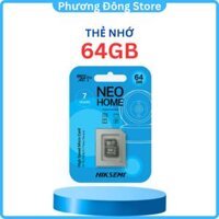 Thẻ nhớ Micro SD Hikvision 64Gb tốc độ đọc lên 92MB/s