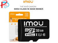 Thẻ Nhớ Micro SD imou 64Gb32Gb Micro SD Class 10, Thẻ nhớ camera, Thẻ nhớ điện thoại - Hàng chính hãng - 32GB
