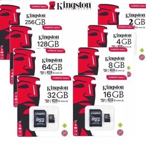 Thẻ nhớ Micro SD Kingston 2Gb ! - Thẻ nhớ Micro SD Kingston 2Gb