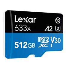 Thẻ nhớ 512GB MicroSDXC Lexar 633x 2018 A1 V30