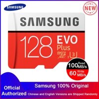 Thẻ Nhớ Micro SD Mới SAMSUNG EVO + 128GB 64GB 32GB 95MB / s 100MB / s C10 SDHC SDXC U1 U3 Thẻ TF 100%