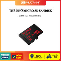 Thẻ nhớ Micro SD Sandisk 128Gb Class 10 Read 100MB/s