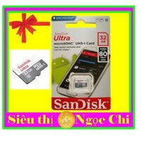 Thẻ nhớ Micro SD Sandisk 16G, 32G, 64G