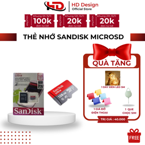 Thẻ nhớ Micro SD Sandisk 4Gb