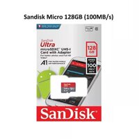 Thẻ nhớ micro SD sandisk Ultra A1 128GB SDXC 100Mb/s(1)