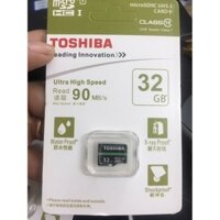 Thẻ nhớ micro SD Toshiba 32Gb Class 10 chính hãng tốc độ 90Mb/s