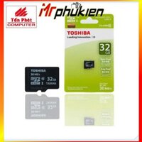 Thẻ Nhớ Micro SD Toshiba 32GB Class 10 - Xanh - MrPhukien