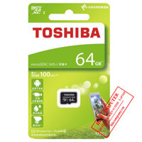 THẺ NHỚ MICRO SD TOSHIBA 64GB CLASS10